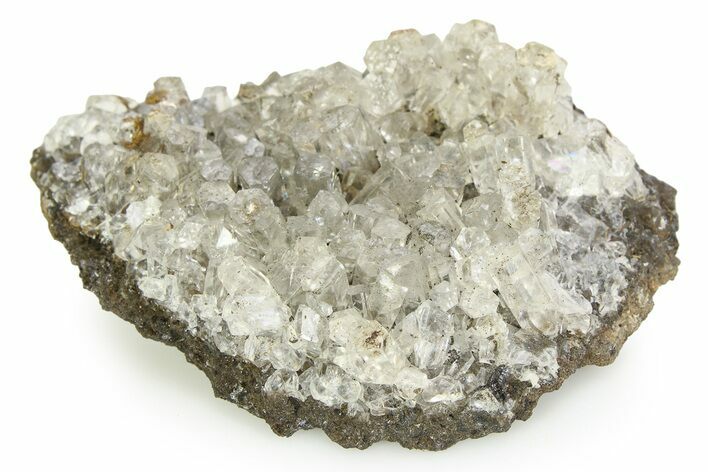 Glassy Hexagonal Calcite Crystal Cluster - China #351369